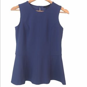Peplum people/blue top